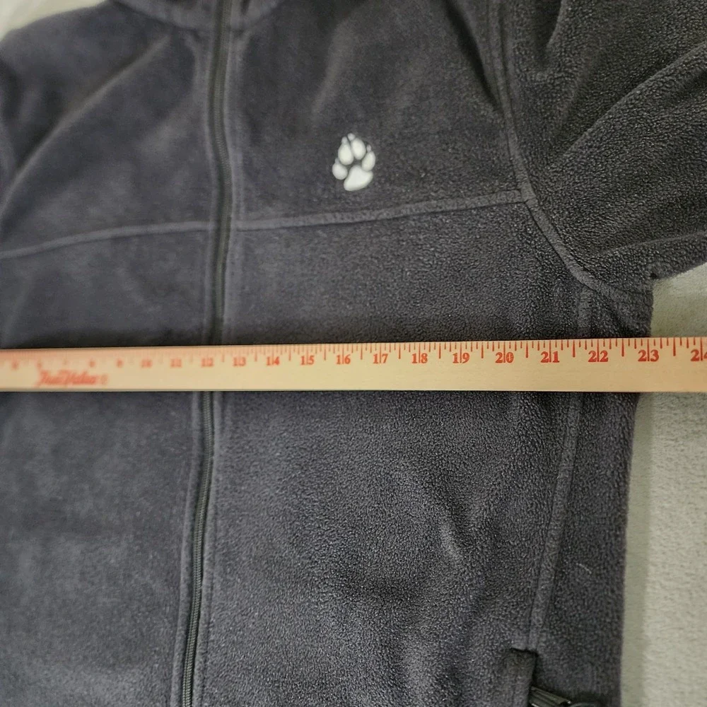 Columbia Jacket Size Large Men's Black Full Zip‎ Fleece Long Sleeve Sportswear